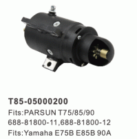 2 STROKE -STARTER MOTOR  - PARSUN T75/85/90-688-81800-11, 688-81800-12 -YAMAHA E75B 85B 90A  -T85-05000200 Parsun